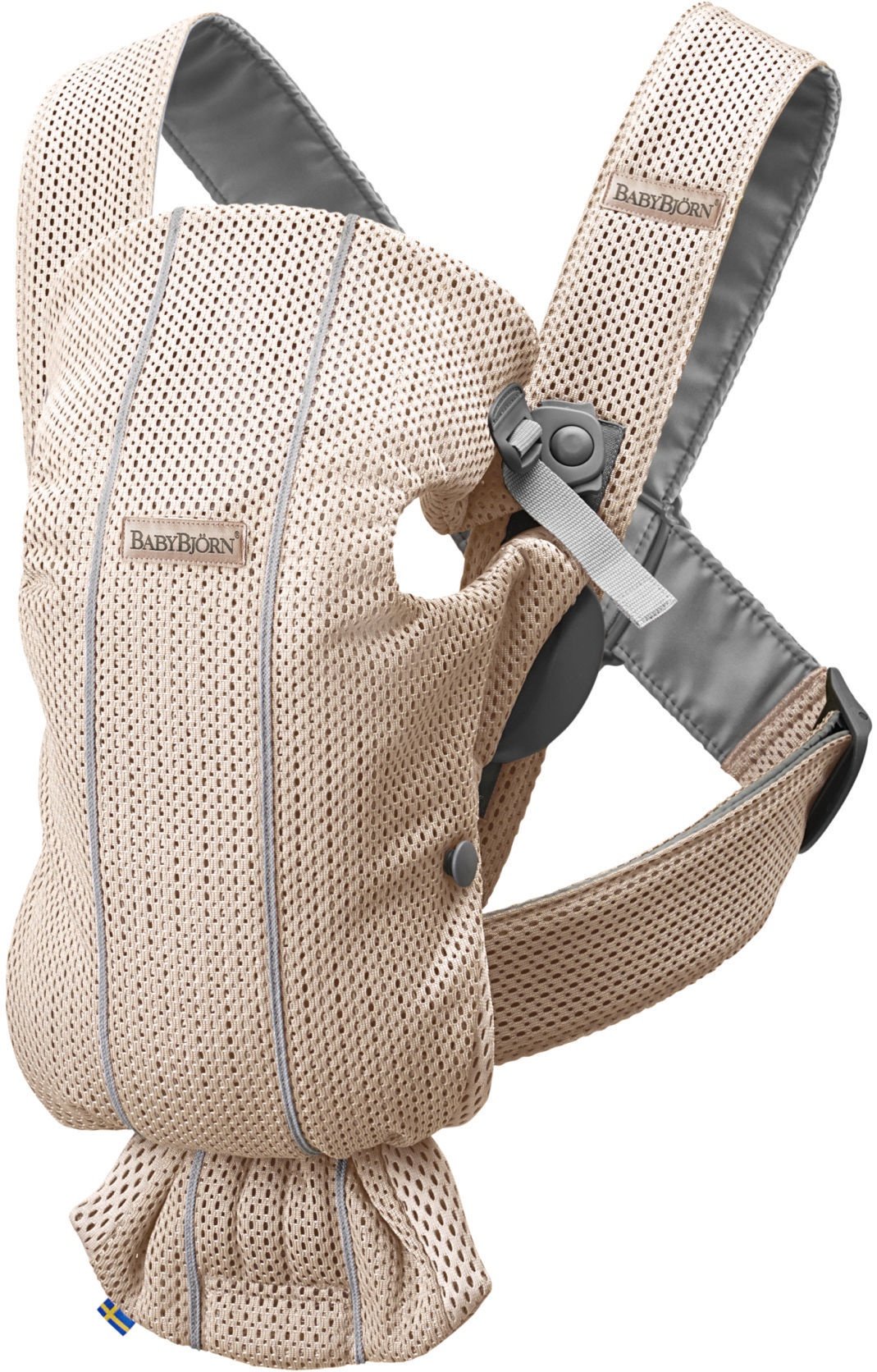 Ķengursoma BabyBjorn Baby Carrier Mini Pearly pink 3D Mesh