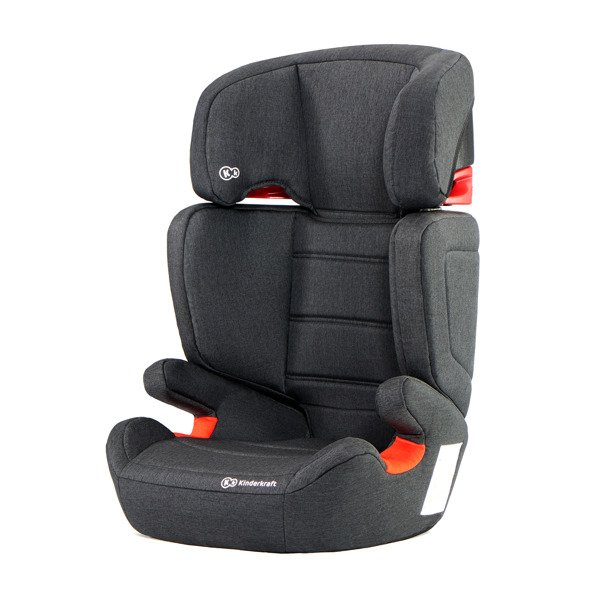 Kinderkraft Junior Fix Black Bērnu autosēdeklis 15-36 kg