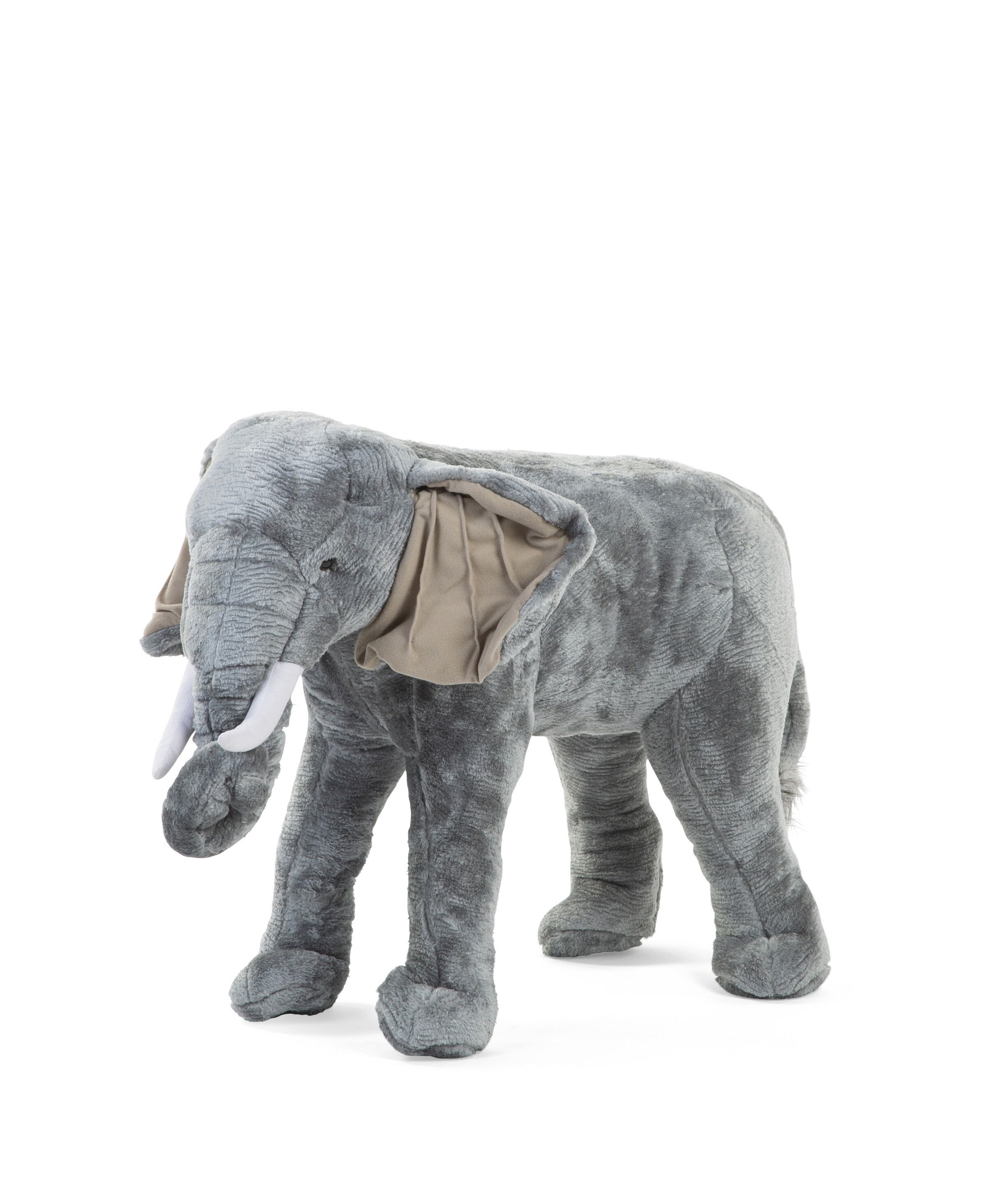 Plīša Zilonis 60 cm Childhome Elephant Grey