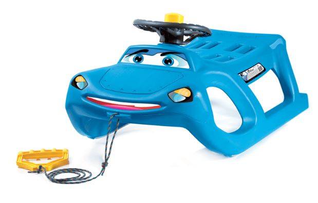 Ragavas ar stūri Prosperplast Zigi-Zet Steering CARS blue