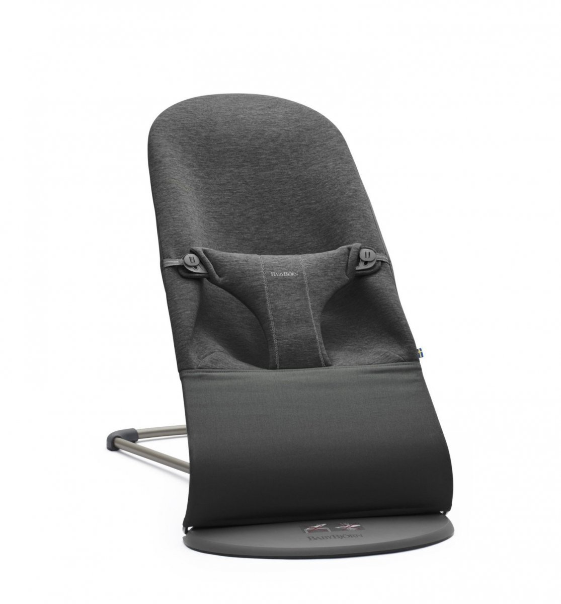 Šūpuļkrēsliņš BabyBjorn Bouncer Bliss Charcoal grey 3D Jersey 006076