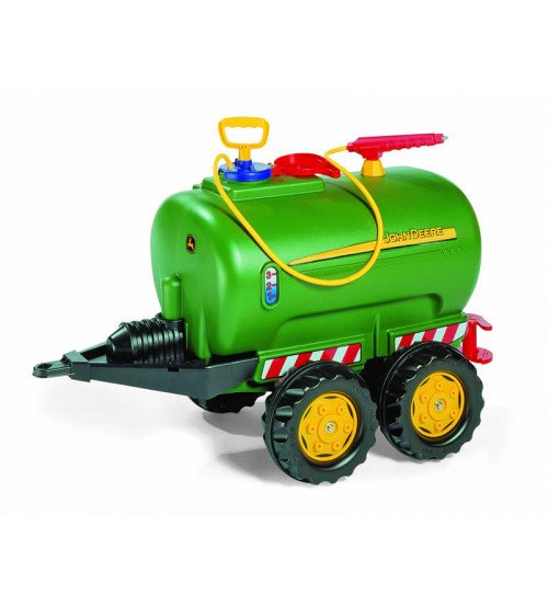 Tankers ūdenim traktoriem ar 5 metru ūdeni šāvēju Rolly Toys rollyTanker John Deere 122752