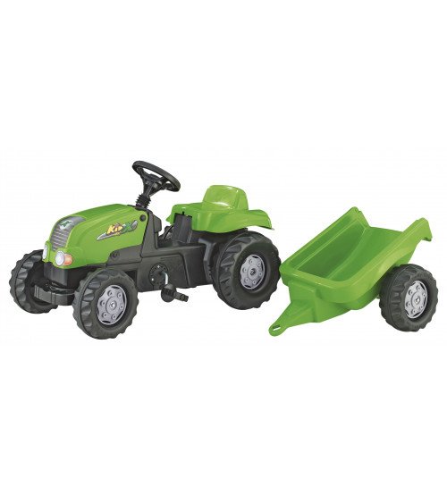 Traktors ar pedāļiem un piekabi Rolly Toys Rolly KID - X 012169