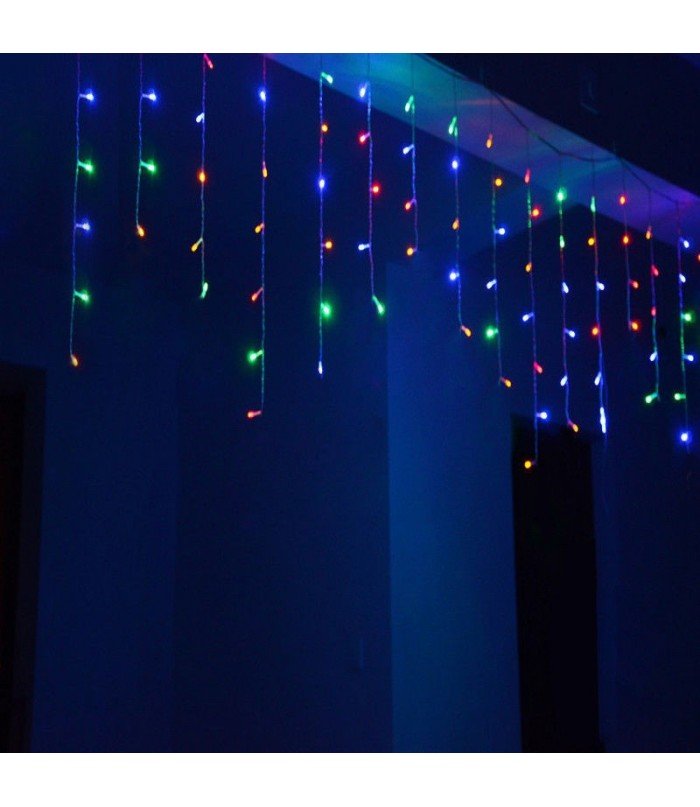 Ziemassvētku virtene Lāstekas Multicolor 300 LED 11 m