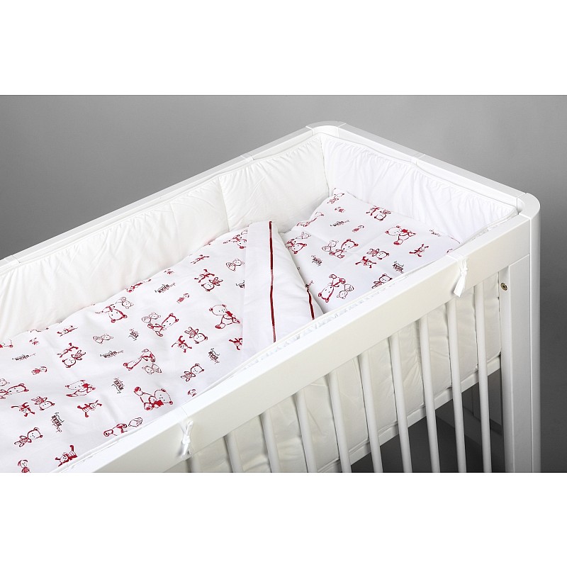 Aizsargs šūpulim 260 cm TROLL Uni 4 side Bumper for crib