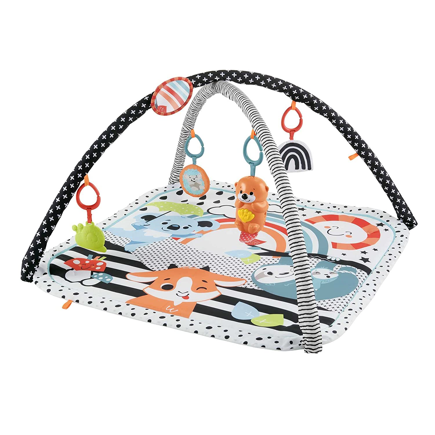 Aktivitātes paklājs Fisher Price Glow & Grow gym 3in1 HBP41