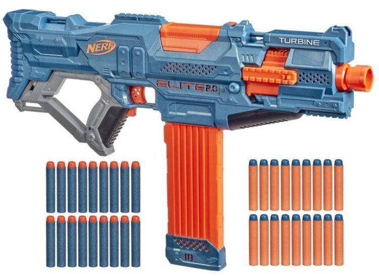 Automātisks blasteris NERF ELITE 2.0 TURBINE CS-18 E9481