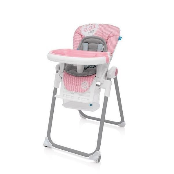 Baby Design LOLLY Pink Barošanas krēsls