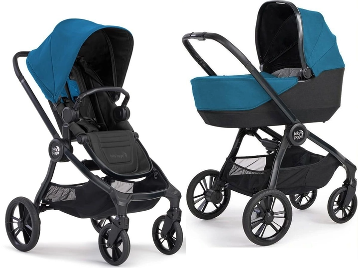 Baby Jogger City Sight Deep Teal Bērnu rati 2in1