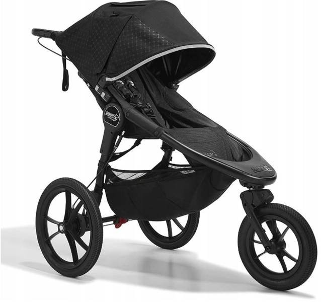 Baby Jogger Summit X3 Midnight black Sporta rati skriešanai