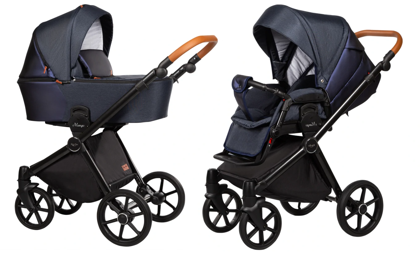 Baby Merc Mango M/MO01/B Bērnu rati 2in1