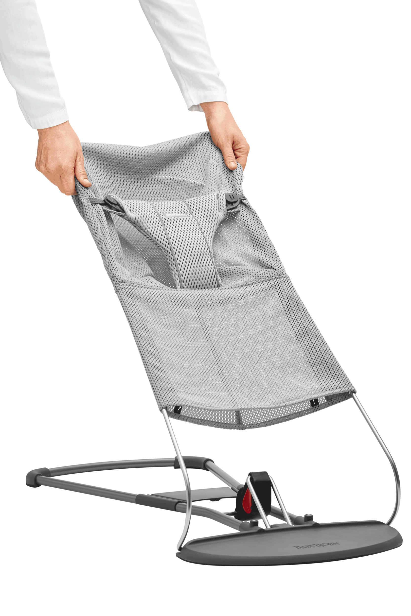 BabyBjorn Grey Mesh 012018 Pārvalks šūpuļkrēsliņam