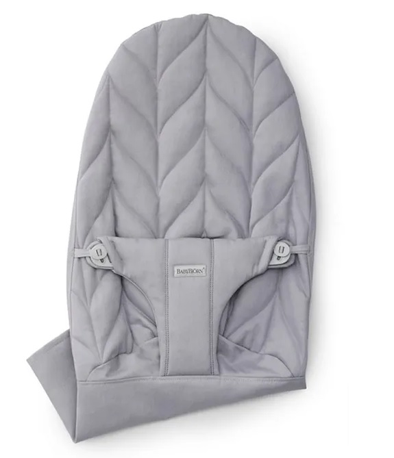 BabyBjorn LIGHT GREY PETAL QUILT 012124 Pārvalks šūpuļkrēsliņam