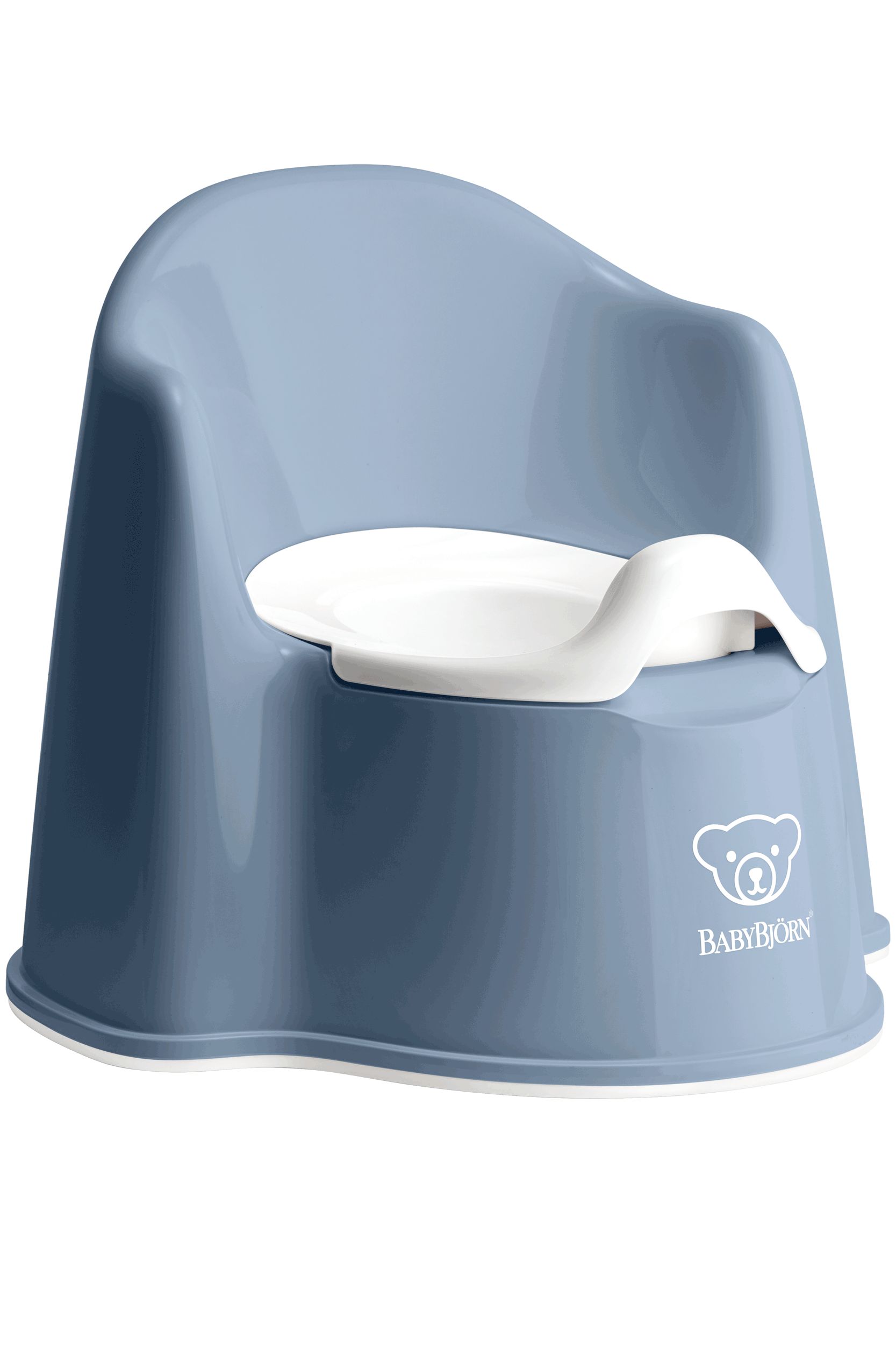 BABYBJORN POTTY CHAIR Bērnu podiņš-krēsls Deep blue/ white 055269