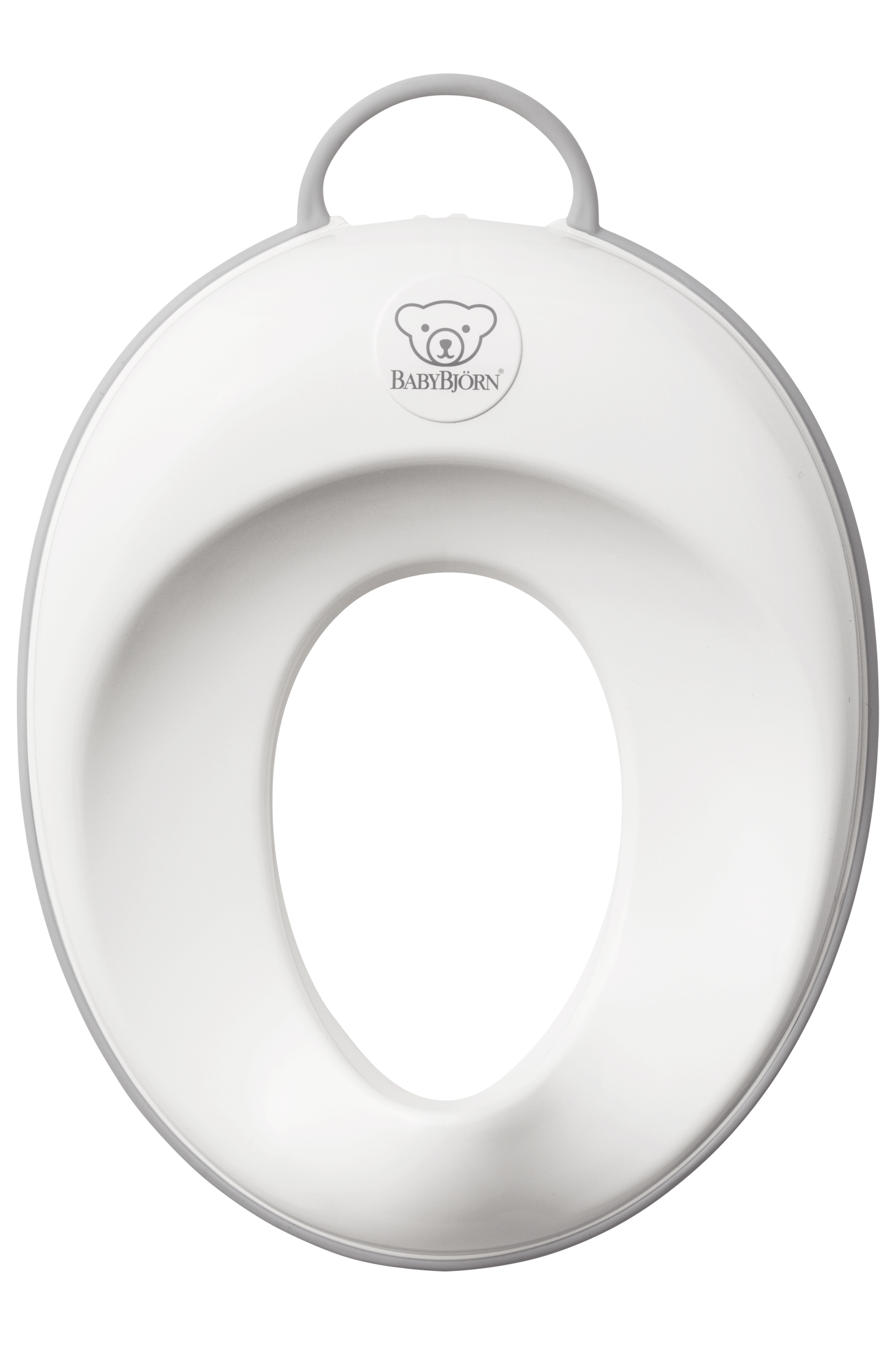 BABYBJORN Toilet Training Seat White/ grey Poda vāka mazinātājs 058025