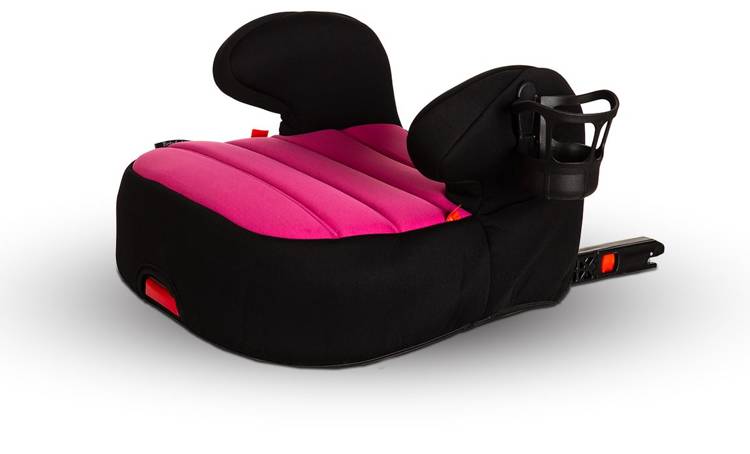 Babysafe Booster Isofix Pink Black Bērnu autosēdeklis Busteris 15-36 kg