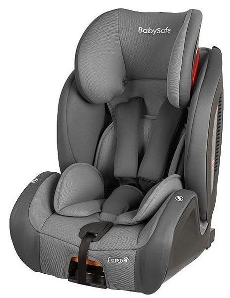 BabySafe Corso Grey Bērnu autosēdeklis 9-36 kg