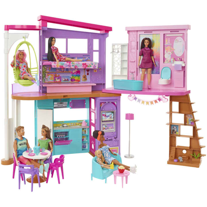 Barbie Vacation House Playset Barbie Malibu Leļļu māja HCD50