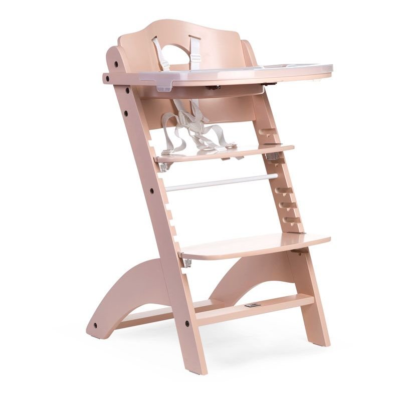 Barošanas krēsls CHILDHOME Lambda 2 Baby Grow Chair nude + Tray Cover