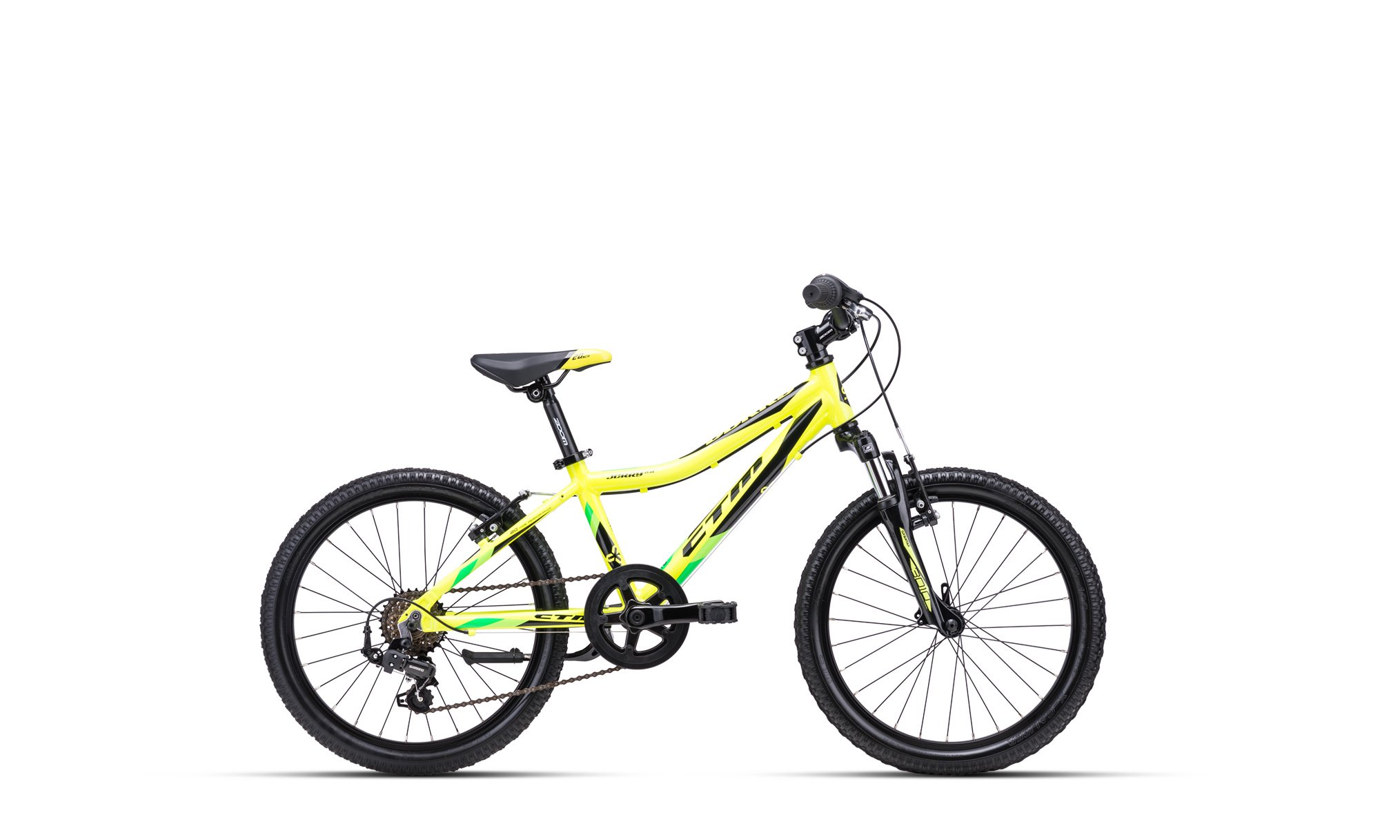 Bērnu divritenis velosipēds CTM Kids Jerry 2.0 yellow 20"