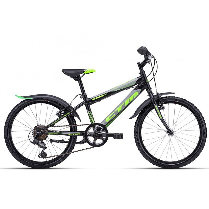 Bērnu divritenis velosipēds CTM Scooby 2.0 grey 20 collas 42.016