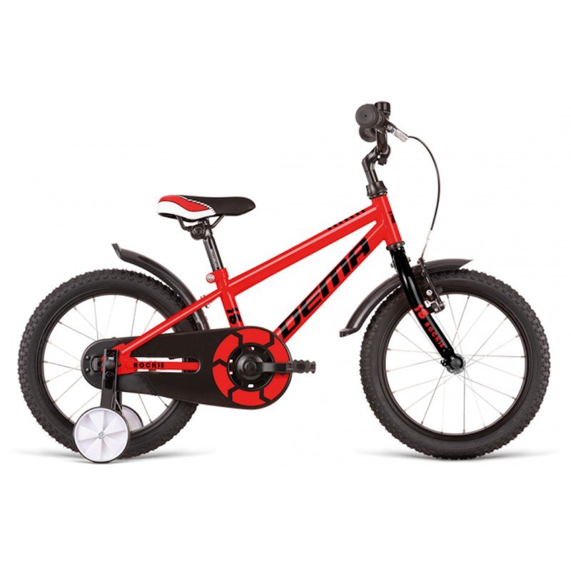 Bērnu divritenis velosipēds Dema Rockie 16" Red