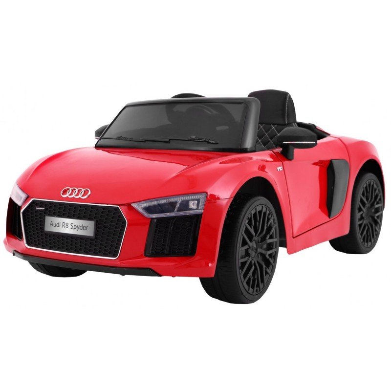 Bērnu elektromobīlis ar pulti AUDI R8 Spyder Red