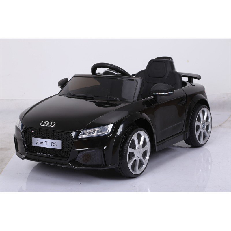 Bērnu elektromobilis ar pulti AUDI TT RS 12V black