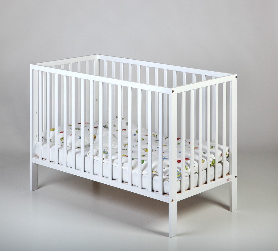 Bērnu gulta TROLL Alva White COT-AL0296