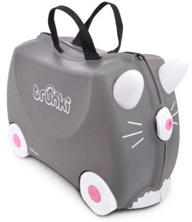 Bērnu koferis ar riteņiem Trunki Benny cat