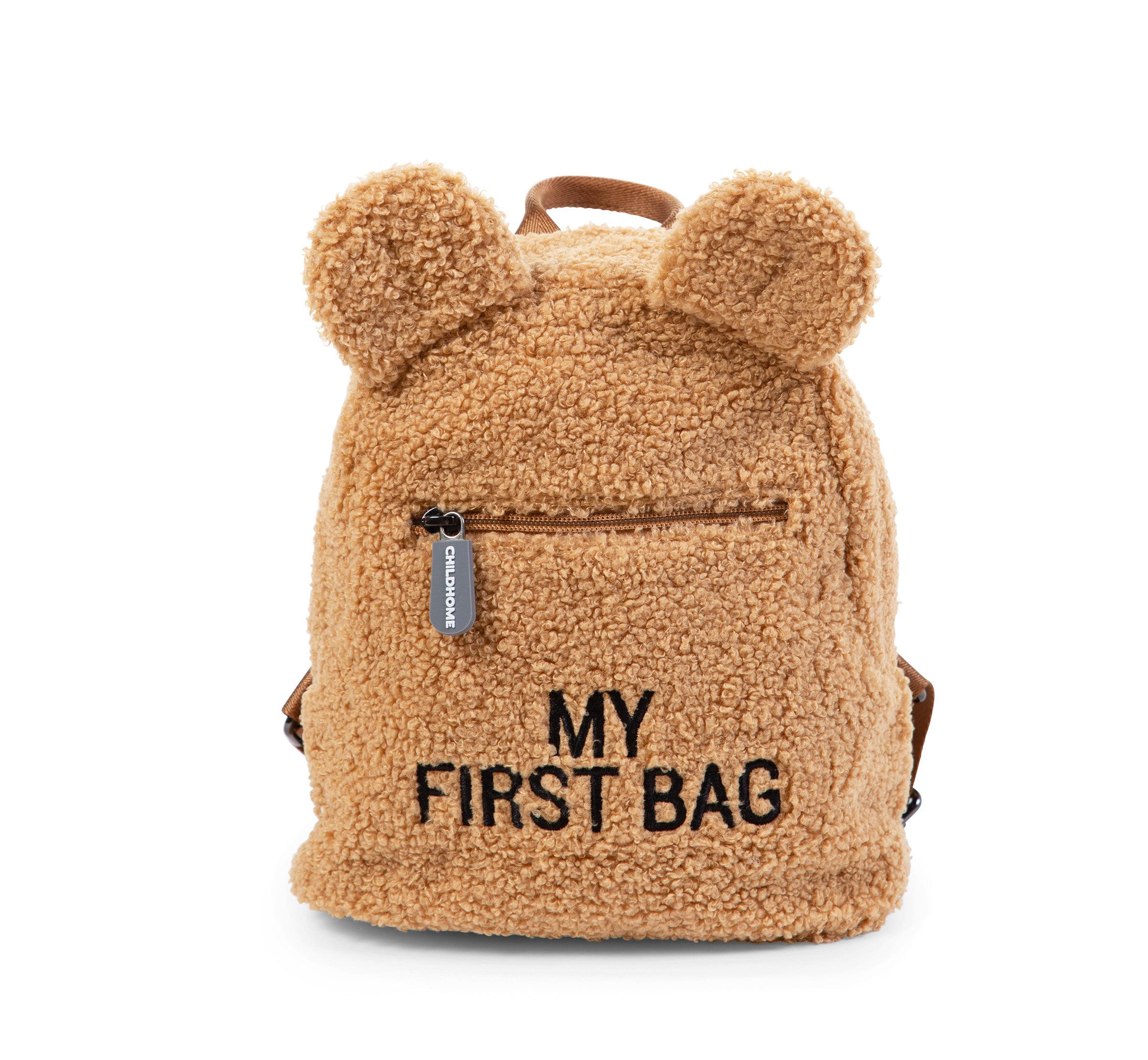 Bērnu mugursoma Childhome My First Bag Teddy Brown