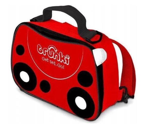 Bērnu Mugursoma Termosoma 2in1 Trunki Harley Ladybird Red