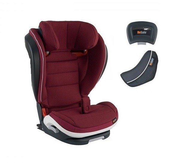 BeSafe Izi Flex Fix I-size Burgund Melange Bērnu autosēdeklis 15-36 kg