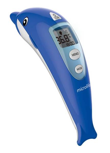 Bezkontakta termometrs MICROLIFE NC-400 Blue dolphin