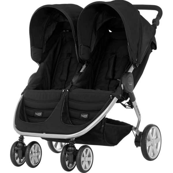 Britax Romer B-Agile Double Cosmos Black Dvīņu rati