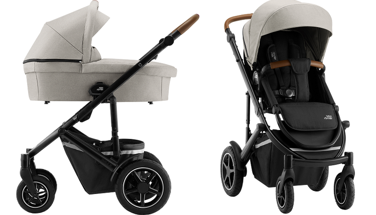 Britax Romer Smile 3 Pure Beige Bērnu rati 2in1