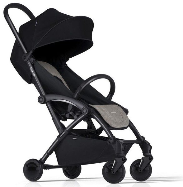 Bumprider Connect 2 Grey-khaki/ Black frame Pastaigu ratiņi