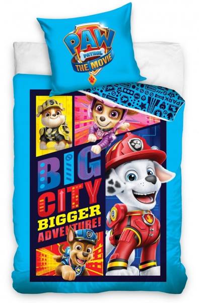 Carbotex Paw Patrol Gultas veļas komplekts no 2 daļām 140x200