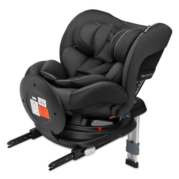 Caretero RIO 360 i-size Black Bērnu autosēdeklis 0-22 kg