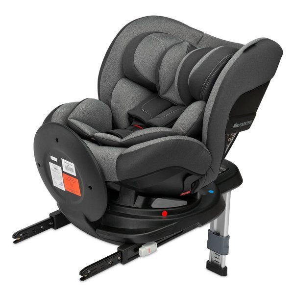 Caretero RIO 360 i-size Grey Bērnu autosēdeklis 0-22 kg