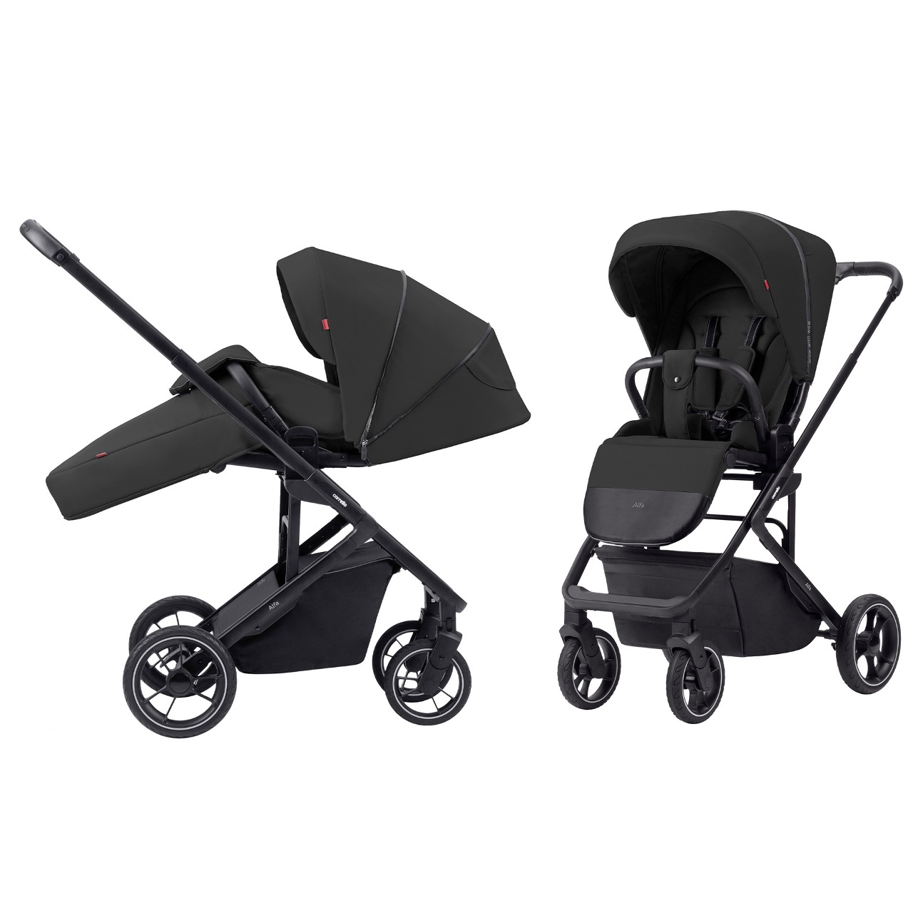 Carrello Alfa 2023 Midnight Black CRL-5508 Pastaigu rati