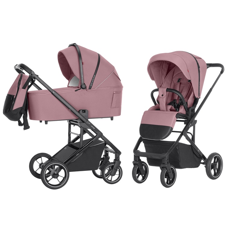 Carrello Alfa 2024 2in1 Rouge Pink Bērnu rati