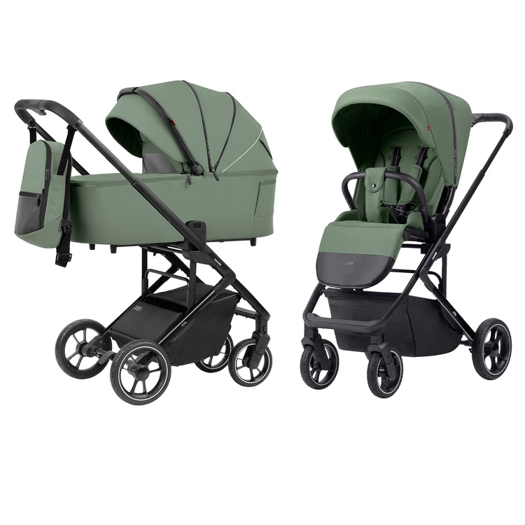 Carrello Alfa 2024 2in1 Sea Green Bērnu rati