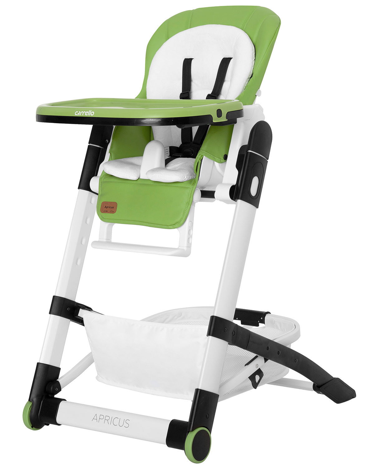 Carrello Apricus Ripe Lime Barošanas krēsliņš