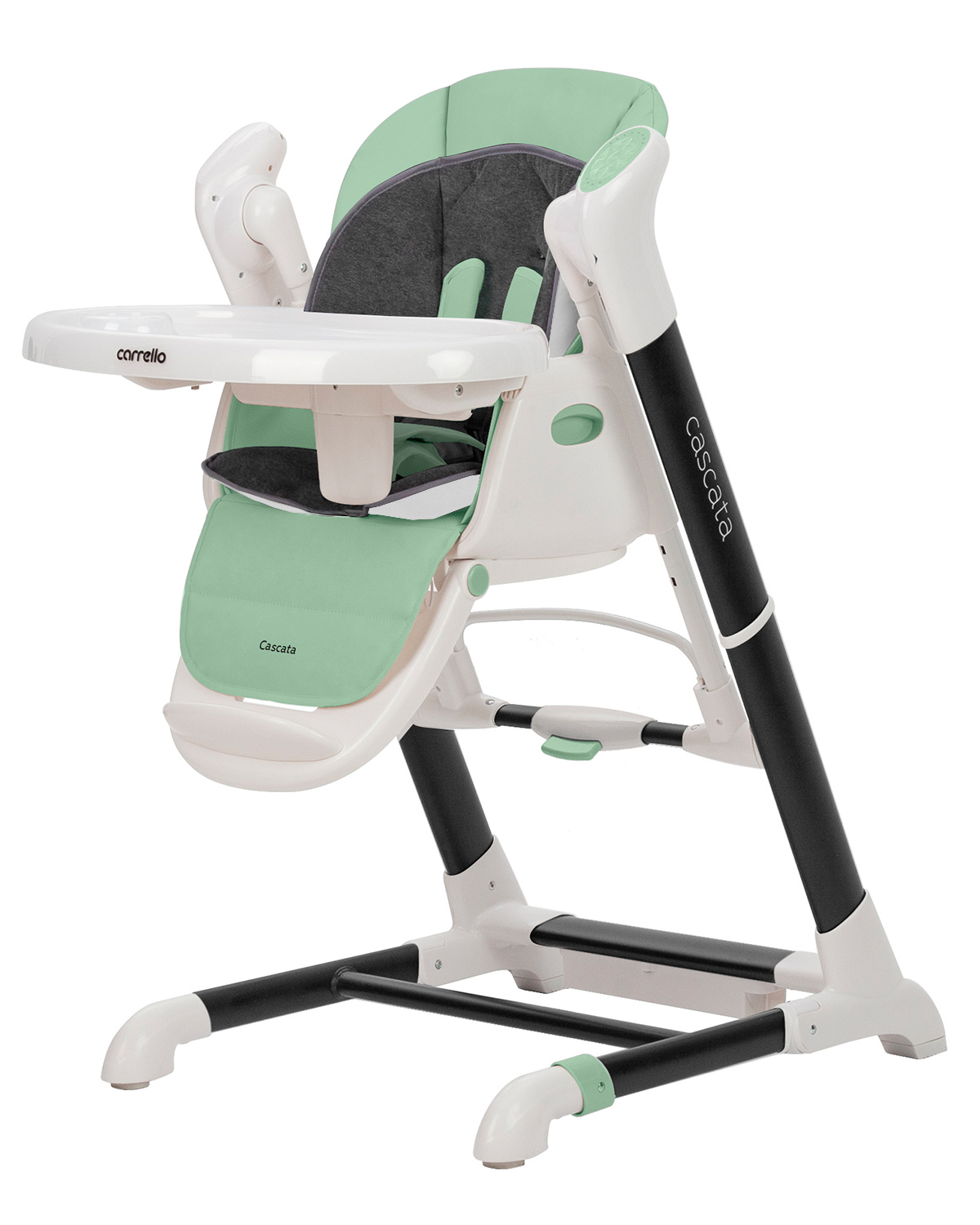 Carrello Cascata Tropical Green 3in1 Barošanas krēsliņš