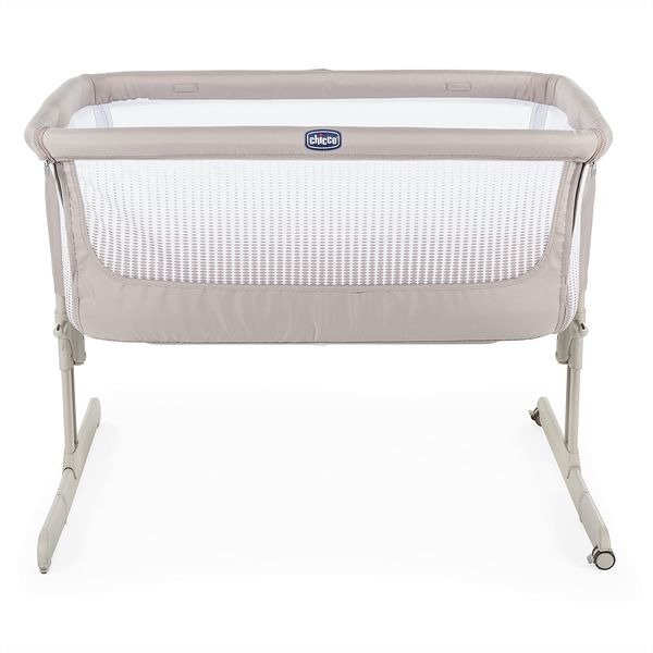 Chicco Next2Me Air Dark Beige Bērnu gulta-šūpulis