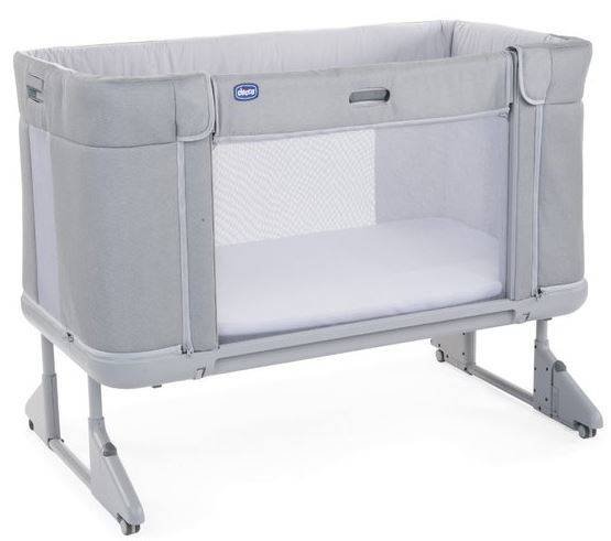 Chicco Next2Me Forever Cool Grey Bērnu gulta-tranformeris 3in1