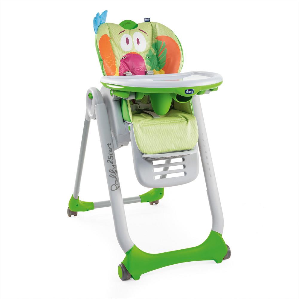 Chicco Polly 2 Start Parrot Barošanas krēsliņš