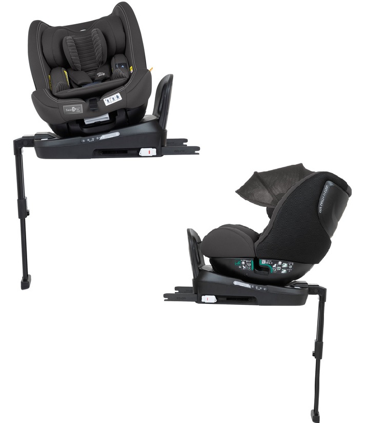 Chicco Seat3Fit I-Size Air 360 Graphite Bērnu autosēdeklis 0-25 kg