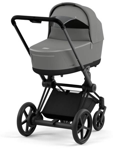 Cybex e-Priam Soho Grey Matt black frame Kulbu Rati